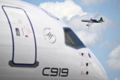 中国C919将首次飞出国门